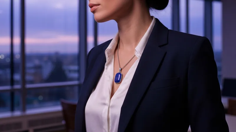 Associer Le Pendentif Lapis Lazuli A Votre Garde Robe Professionnelle